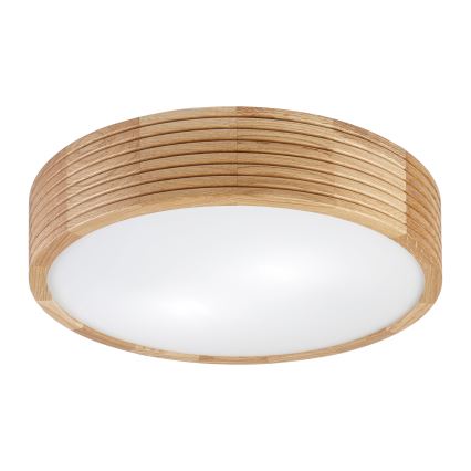 Brilagi - LED-Deckenleuchte CARVALHO MODERN 2xE27/60W/230V Ø 37,5 cm Eiche