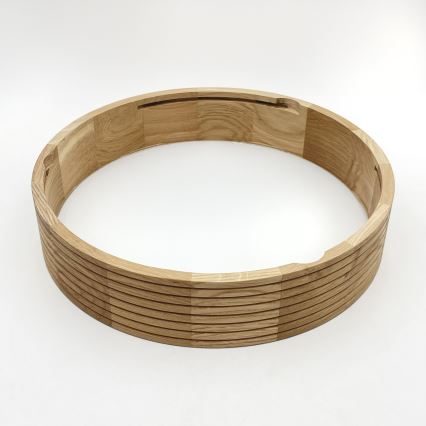 Brilagi - LED-Deckenleuchte CARVALHO MODERN 2xE27/60W/230V Ø 37,5 cm Eiche