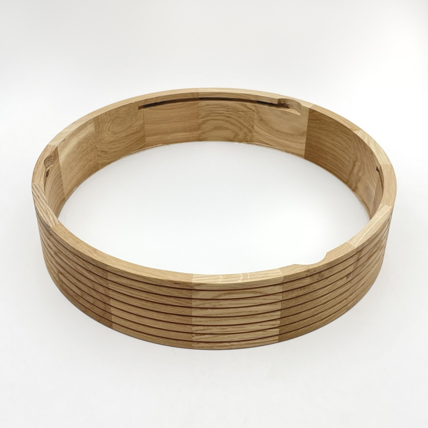 Brilagi - LED-Deckenleuchte CARVALHO MODERN 2xE27/60W/230V Ø 37,5 cm Eiche