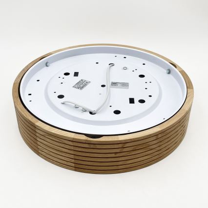 Brilagi - LED-Deckenleuchte CARVALHO MODERN 2xE27/60W/230V Ø 37,5 cm Eiche