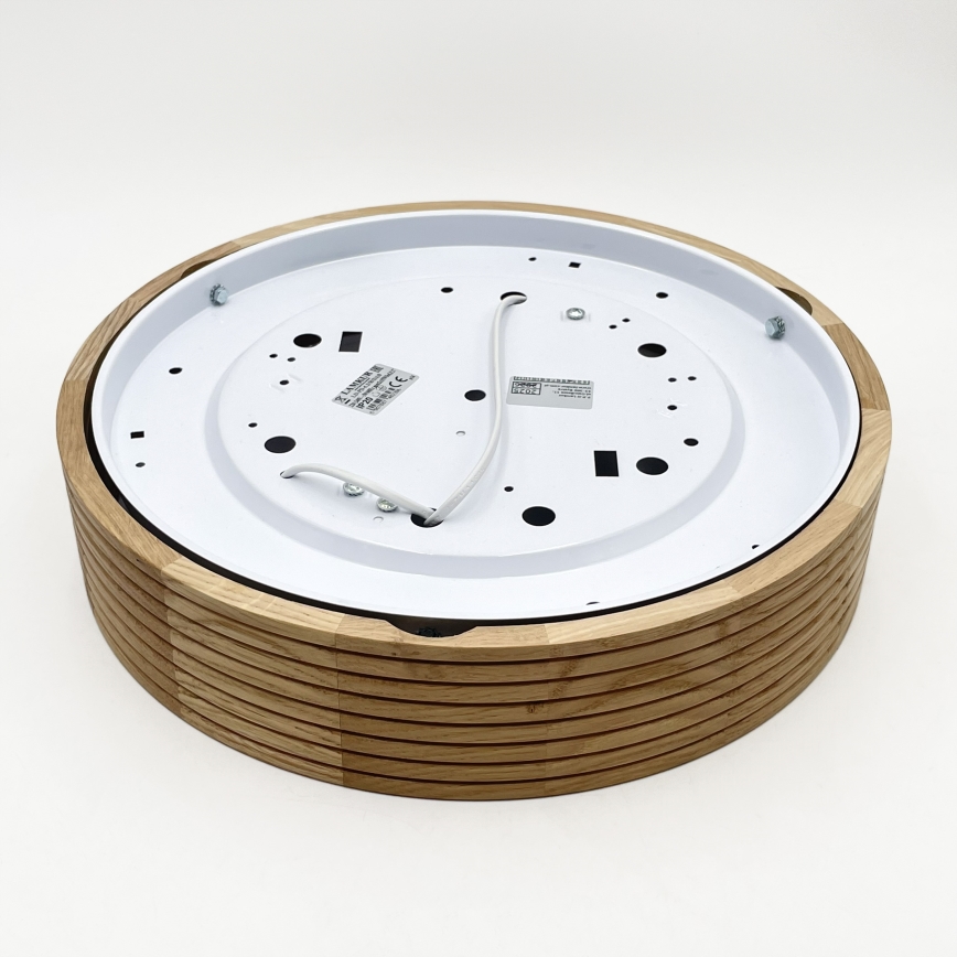 Brilagi - LED-Deckenleuchte CARVALHO MODERN 2xE27/60W/230V Ø 37,5 cm Eiche