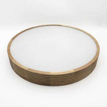 Brilagi - LED Deckenleuchte CARVALHO MODERN 4xE27/60W/230V Eiche Ø 57,5 cm