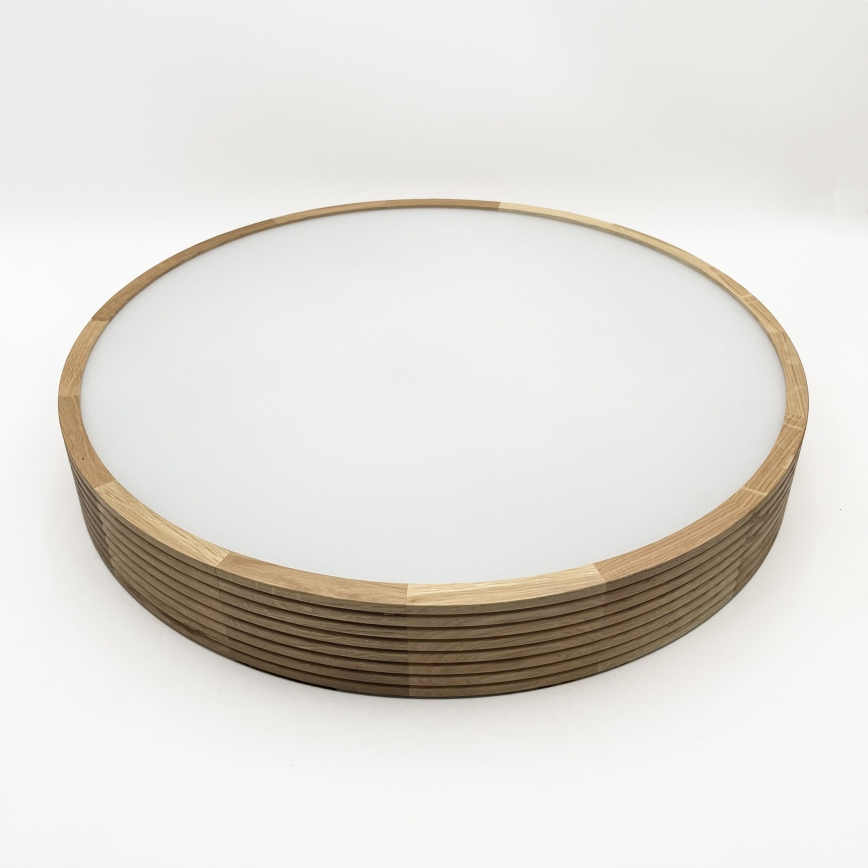 Brilagi - LED Deckenleuchte CARVALHO MODERN 4xE27/60W/230V Eiche Ø 57,5 cm