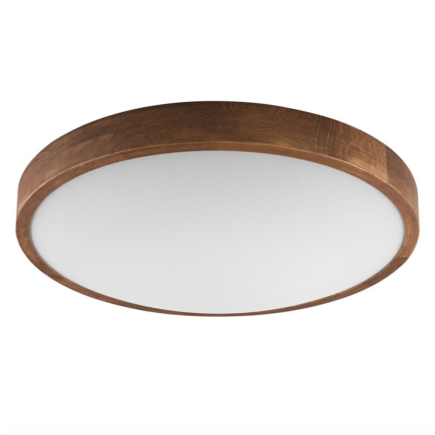Brilagi - LED Deckenleuchte CARVALHO SLIM 3xE27/15W/230V Eiche/Kirsche Ø 47 cm