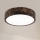 Brilagi - LED-Deckenleuchte CARVALHO SMOKEY LED/36 W/230 V Eiche Ø 37,5 cm