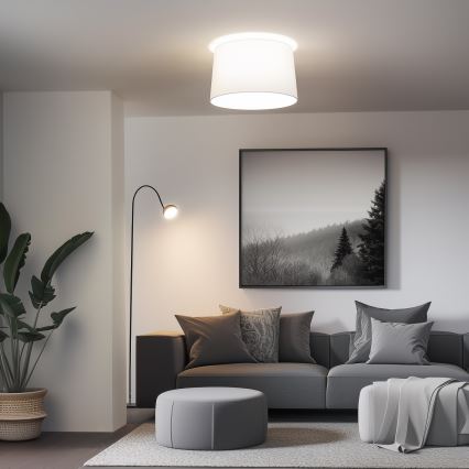 Brilagi - LED-Deckenleuchte CERIA 1xE27/40W/230V Ø 45 cm weiß