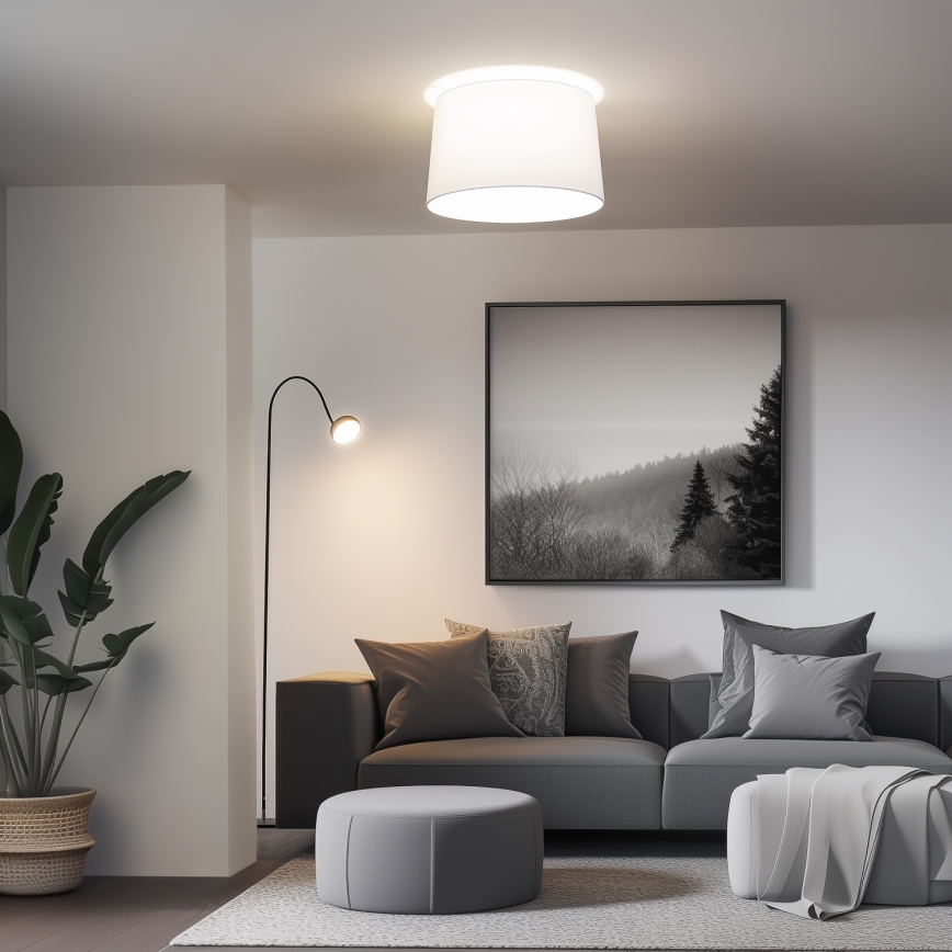 Brilagi - LED-Deckenleuchte CERIA 1xE27/40W/230V Ø 45 cm weiß