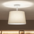 Brilagi - LED-Deckenleuchte CERIA 1xE27/60W/230V Ø 30 cm weiß/grau