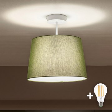 Brilagi - LED-Deckenleuchte CERIA, aufgesetzt, 1xE27/60W/230V, Ø 30 cm, weiß/grün
