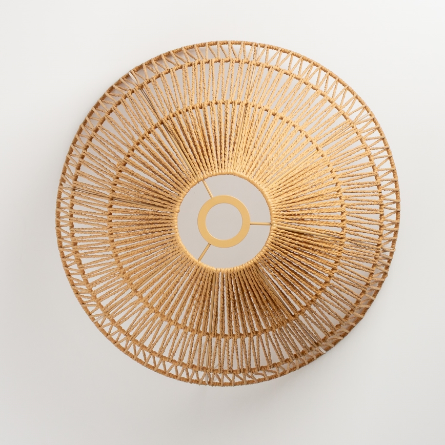 Brilagi - LED-Deckenleuchte CERIA BOHO 1xE27/40W/230V Ø 70 cm Braun/Eiche