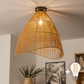BRILAGI - LED-Deckenleuchte CERIA BOHO 1xE27/40W/230V Ø 70 cm braun