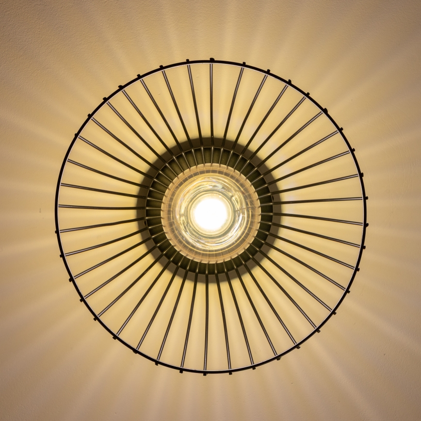 Brilagi - LED-Deckenleuchte CERIA WIRE 1xE27/40W/230V Ø 30 cm schwarz