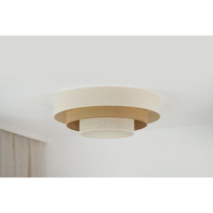 Brilagi - LED-Deckenleuchte DENVER LUNETA LED/12W/230V d 60 cm 3000K/4000K/6400K beige/cremefarben