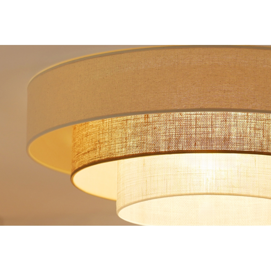 Brilagi - LED-Deckenleuchte DENVER LUNETA LED/12W/230V d 60 cm 3000K/4000K/6400K beige/cremefarben