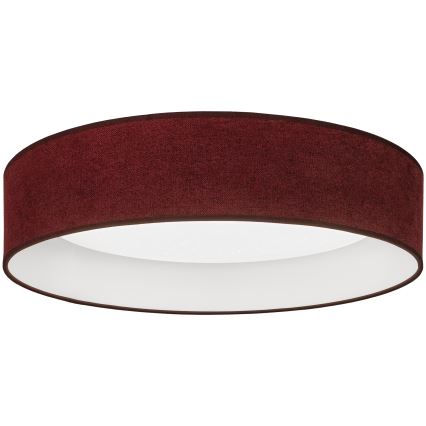 Brilagi - LED-dimmbare Deckenleuchte VELVET SMARTIX STARS LED/24W/230V 3000-6000K Ø 45 cm weinrot Wi-Fi Tuya Beacon + Fernbedienung