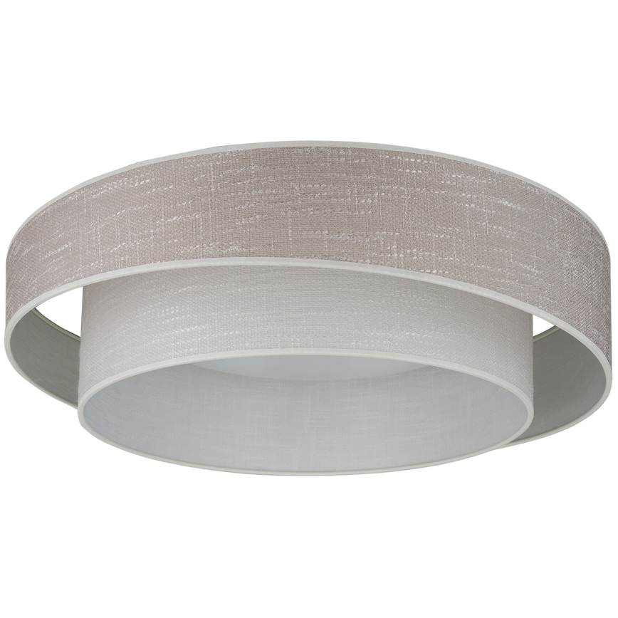 Brilagi - LED-Deckenleuchte DOVER SHINE LED/26W/230V d 60 cm grau/cremefarben