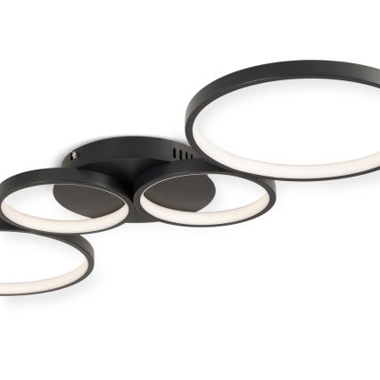 BRILAGI - LED-Deckenleuchte ECHO LED/40W/230V 4000K 32x90 cm schwarz