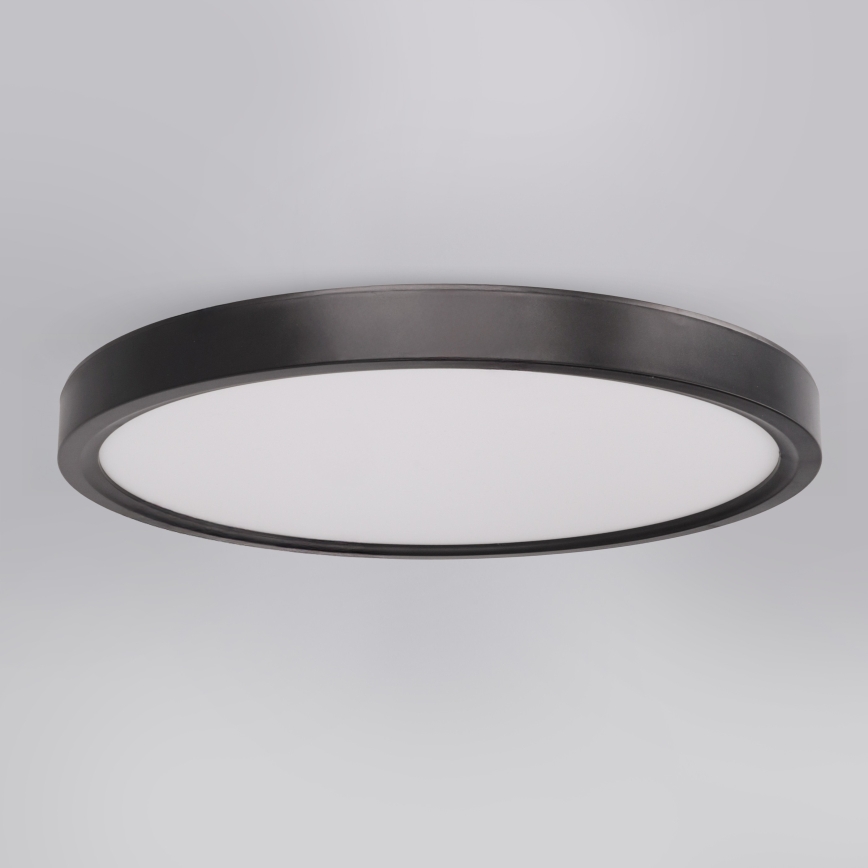 Brilagi - LED-Deckenleuchte ESTELA LED/18W/230V Ø 30 cm schwarz