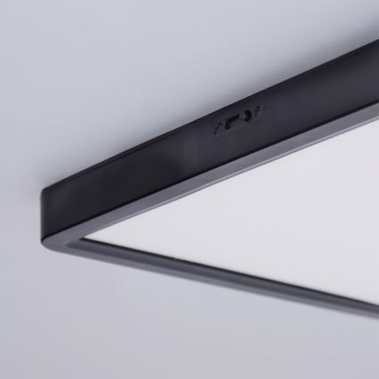 Brilagi - LED Deckenleuchte ESTELA SQUARE LED/24W/230V 31x31 cm schwarz