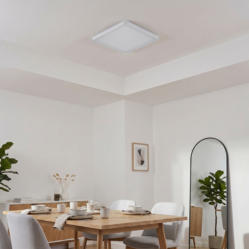 Brilagi - LED-Deckenleuchte ESTELA SQUARE LED/24W/230V 31x31 cm weiß