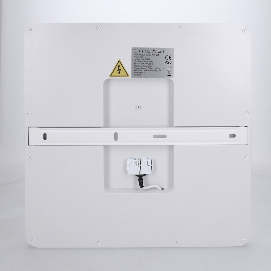 Brilagi - LED-Deckenleuchte ESTELA SQUARE LED/24W/230V 31x31 cm weiß