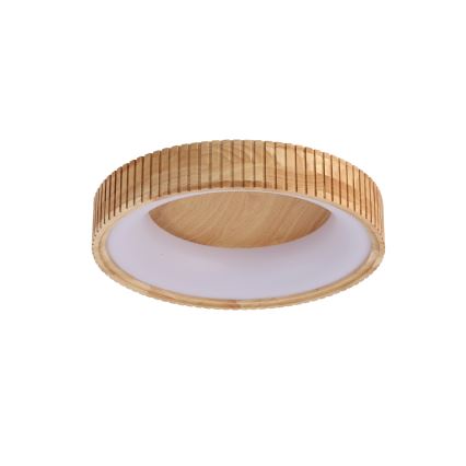 Brilagi - LED-Deckenleuchte FALCON WOOD MODERN, LED/30W/230V, 3000/4000/6000K, Ø 45 cm, Holz