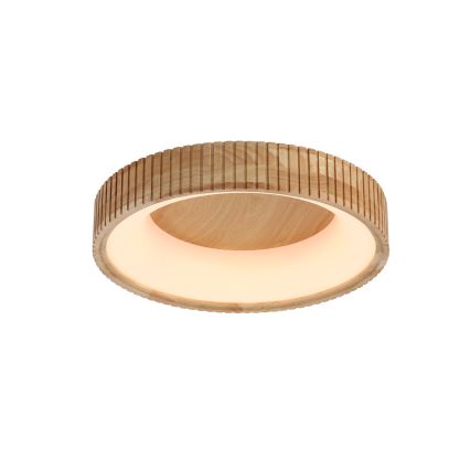 Brilagi - LED-Deckenleuchte FALCON WOOD MODERN, LED/30W/230V, 3000/4000/6000K, Ø 45 cm, Holz