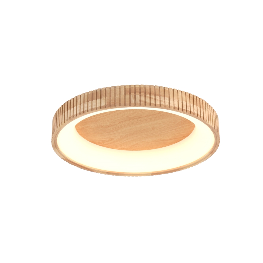 Brilagi - LED Deckenleuchte FALCON WOOD MODERN LED/40W/230V 3000/4000/6000K Ø 60 cm Holz