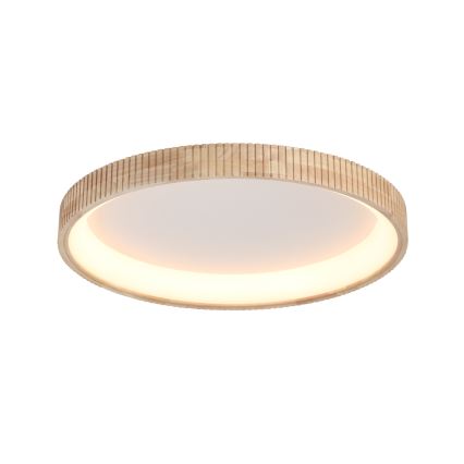 Brilagi - LED-Deckenleuchte FALCON WOOD MODERN LED/60W/230V 3000/4000/6000K Ø 80 cm Holz