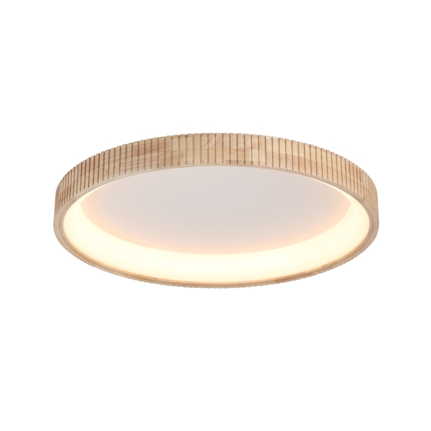 Brilagi - LED-Deckenleuchte FALCON WOOD MODERN LED/60W/230V 3000/4000/6000K Ø 80 cm Holz