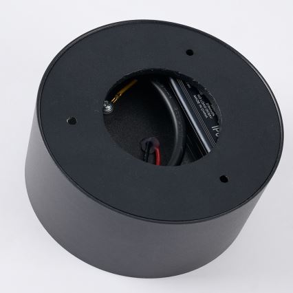 Brilagi - LED-Deckenleuchte für Badezimmer FORIS LED/9W/230V Ø 9 cm schwarz IP44