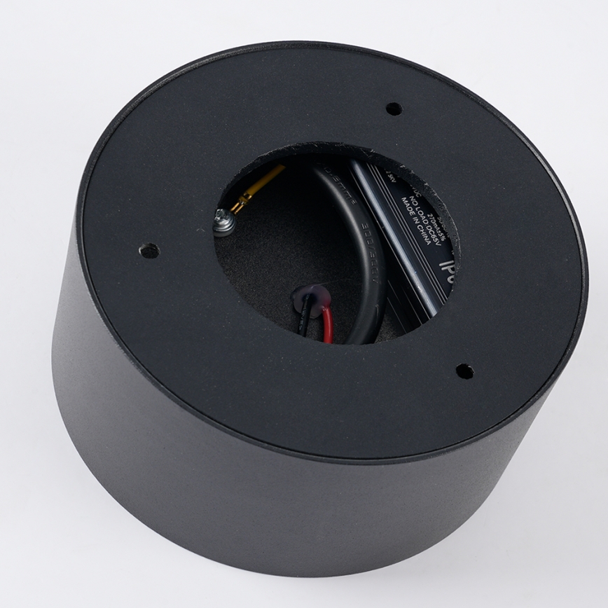 Brilagi - LED-Deckenleuchte für Badezimmer FORIS LED/9W/230V Ø 9 cm schwarz IP44