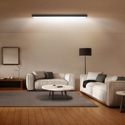 Brilagi - LED-Deckenleuchte für Badezimmer FRAME LED/50W/230V 120x30 cm IP44 schwarz
