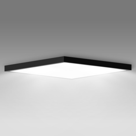 Brilagi - LED-Deckenleuchte für das Badezimmer FRAME LED/50W/230V 60x60 cm  IP44 schwarz | Beleuchtun