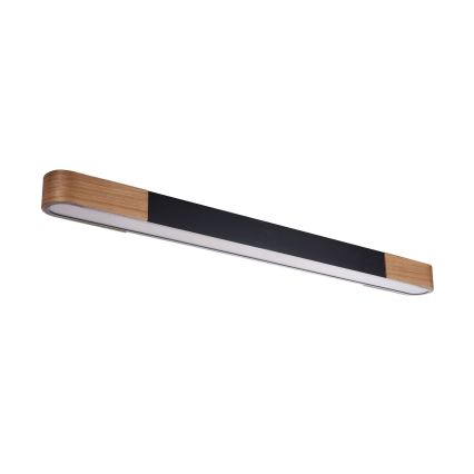 BRILAGI - LED-Deckenleuchte GARDALINE LED/100W/230V 120 cm Eiche/Schwarz