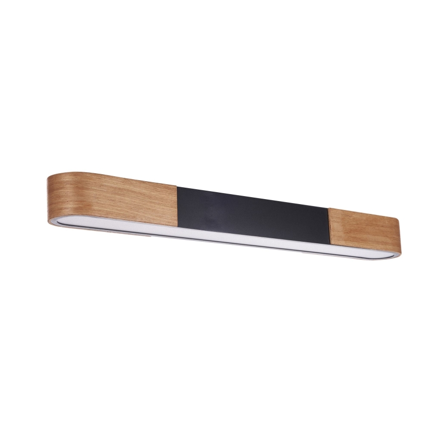BRILAGI - LED Deckenleuchte GARDALINE LED/100W/230V 80 cm Eiche/schwarz