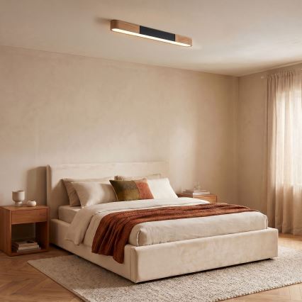 BRILAGI - LED Deckenleuchte GARDALINE LED/100W/230V 80 cm Eiche/schwarz