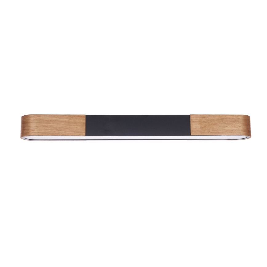 BRILAGI - LED Deckenleuchte GARDALINE LED/100W/230V 80 cm Eiche/schwarz
