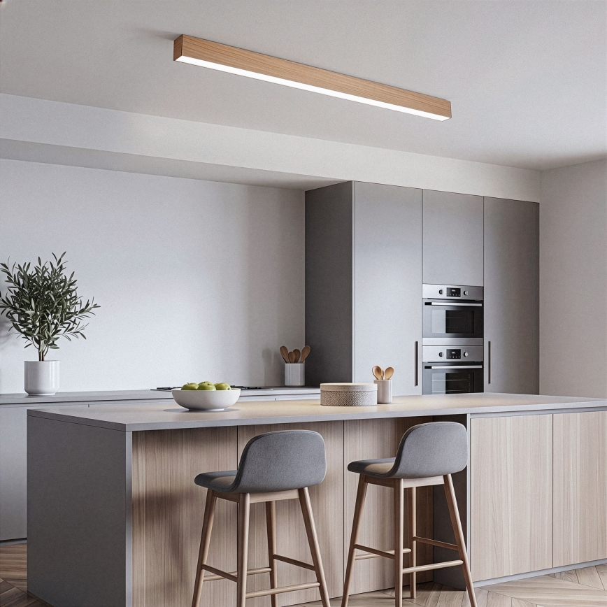 BRILAGI - LED Deckenleuchte GARDALINE LED/108W/230V Eiche