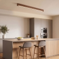 BRILAGI - LED Deckenleuchte GARDALINE LED/90W/230V 120 cm Eiche