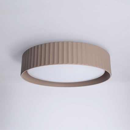 Brilagi - LED-Deckenleuchte LUCIA LED, 24 W, 230 V, Ø 31 cm, braun