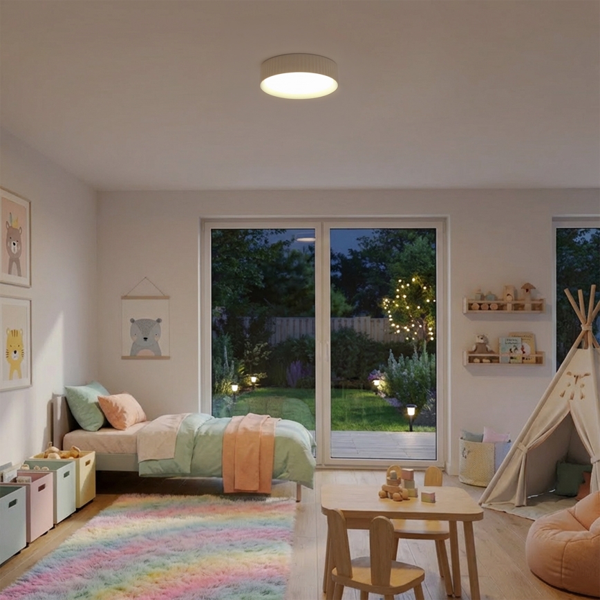 Brilagi - LED-Deckenleuchte LUCIA LED/24W/230V Ø 31 cm beige