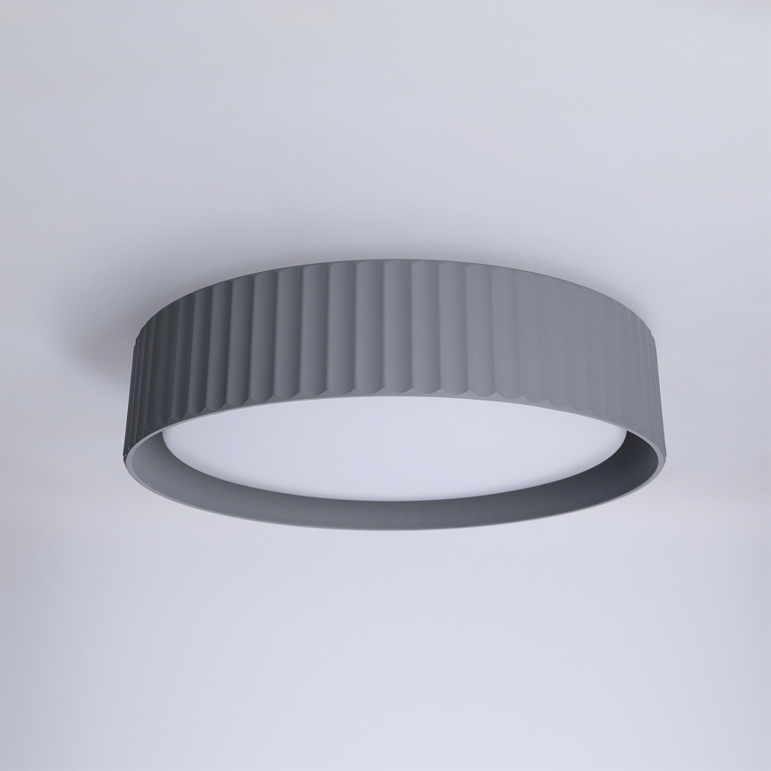 Brilagi - LED-Deckenleuchte LUCIA LED/24W/230V Ø 31 cm grau