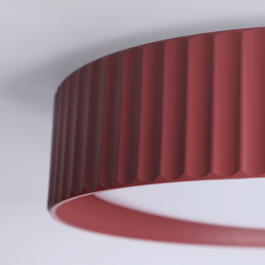 Brilagi - LED-Deckenleuchte LUCIA LED/24W/230V Ø 31 cm rot