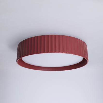 Brilagi - LED-Deckenleuchte LUCIA LED/24W/230V Ø 31 cm rot