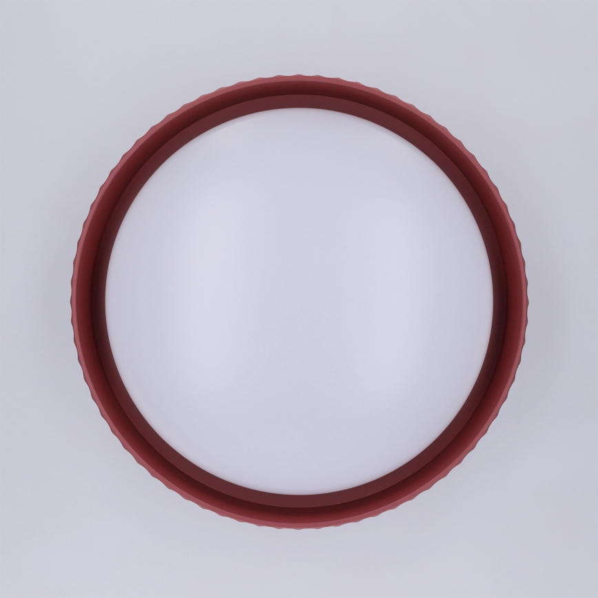 Brilagi - LED-Deckenleuchte LUCIA LED/24W/230V Ø 31 cm rot