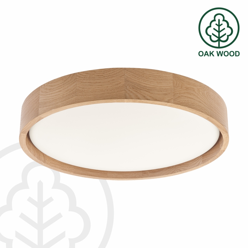 Brilagi - LED-Deckenleuchte MANAROLA PLAIN LED/24W/230V 3000K Ø 41 cm Eiche