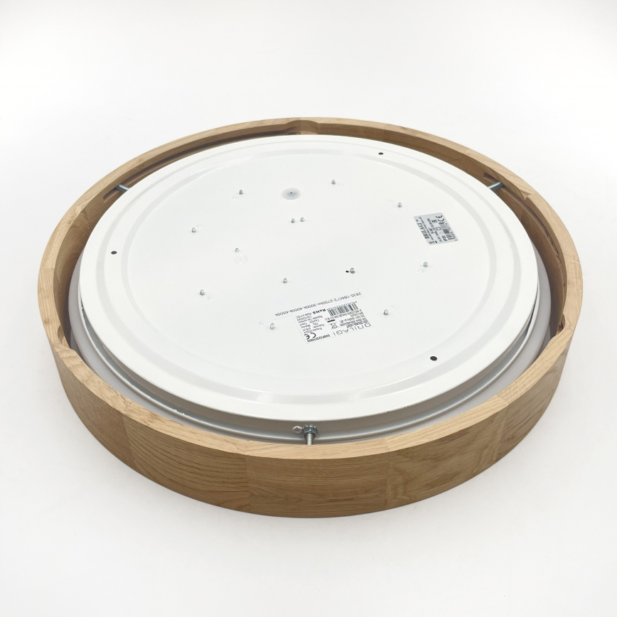Brilagi - LED-Deckenleuchte MANAROLA PLAIN LED/24W/230V 4000K Ø 41 cm Eiche