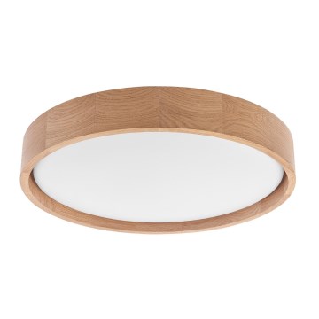 Brilagi - LED Deckenleuchte MANAROLA SIMPLE LED/24W/230V 3000K Eiche Ø 41 cm
