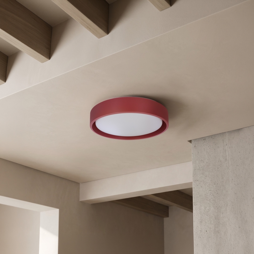Brilagi - LED-Deckenleuchte MATTEO LED/24W/230V Ø 31 cm rot